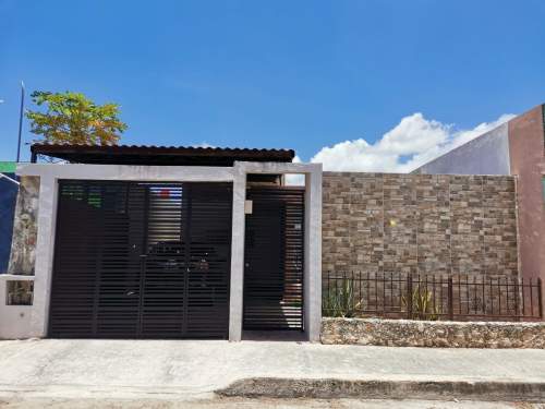 Fotografía 1 de Casa De Una Planta De 2 Habitaciones Y Piscina En Xoclán, Mérida