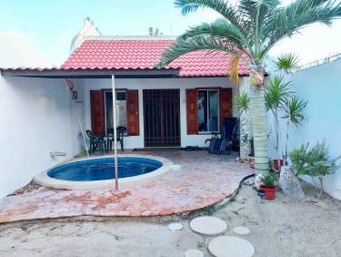 Fotografía 1 de Casa blanca equipada en Chicxulub Puerto