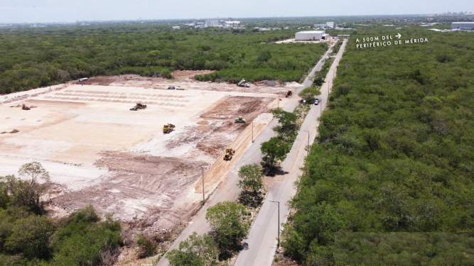 Fotografía 6 de Venta De Lotes Industriales, En El Poniente De  Mérida, En  Parque Industrial,